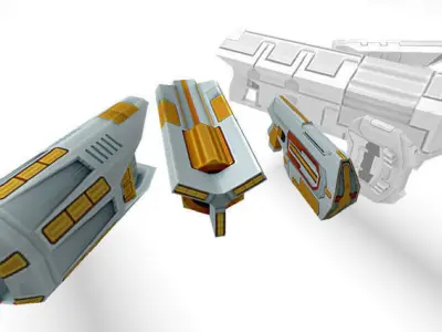 GUN kidz pack Free 3D model