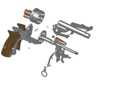 Russian Galand 3D model