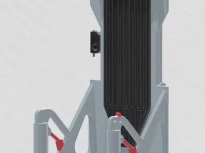 KK-2 Ejection Seat 3D print model