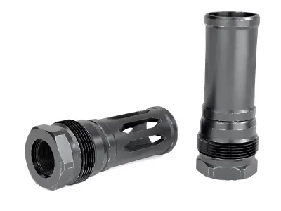 Rearden MFG R2C Flash Hider Low-poly 3D model