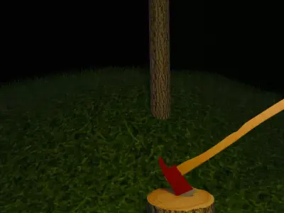 fire axe 3D model purchase