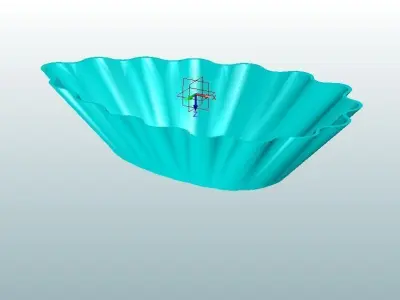 Cake mold 03 Free 3D model