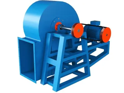 Industrial Blower 3D model purchase
