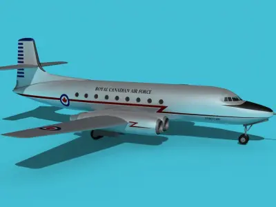 Avro Canada C-102 Jetliner V02 3D model