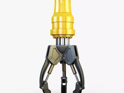 Hydraulic grab v 2 3D model