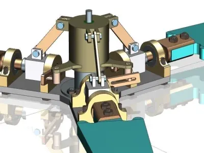 Variable Pitch Rotor Free 3D model