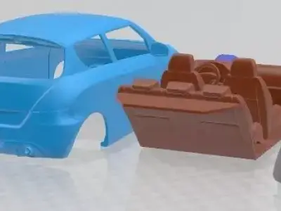 Suzuki Swift Sport 2007 Printable Car 3D print model
