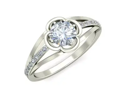 Wedding Ring  3D print model 153