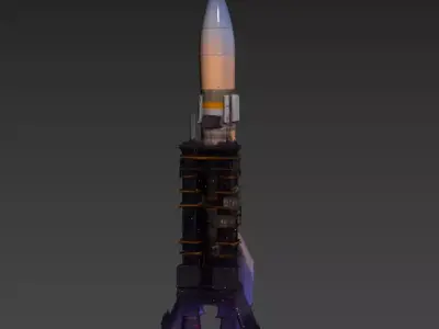 114- Missiles used in Iran war attacks 3D model