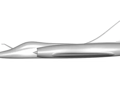 Dassault Mirage 2000 3D model get