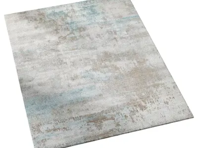 Lyra Silk Rug by The world of RH 3D model