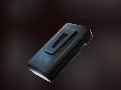 IRI-1 Bereg Dosimeter Radiometr Indicator Low-poly 3D model