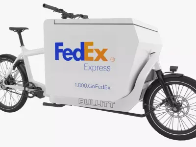  FedEx Cargo Bike 3D model