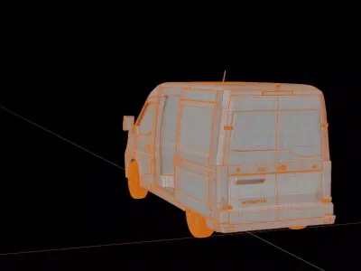 Nissan Interstar Passenger Van 3D model