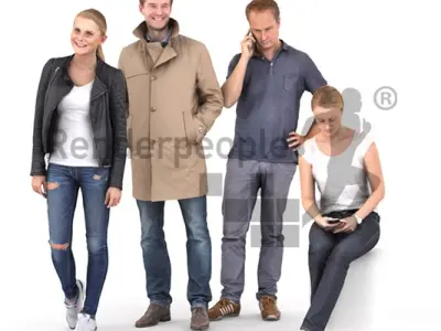 Bundle Casual Posed 001