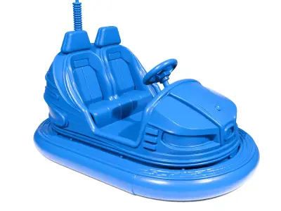 Bumper car 3D print model