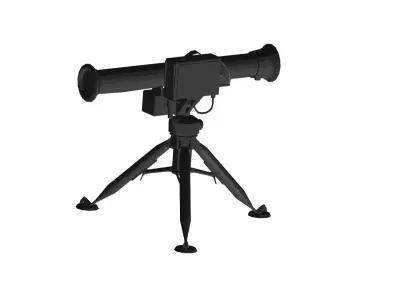 anti-tank missile system 3D model