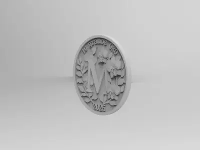 moneda medellin  3D print model