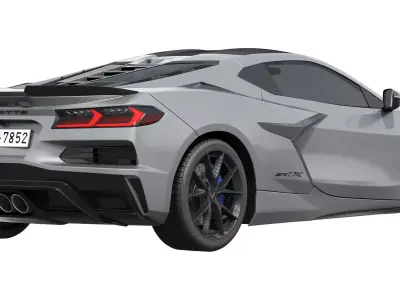 Chevrolet Corvette ZR1X 2026 3D model