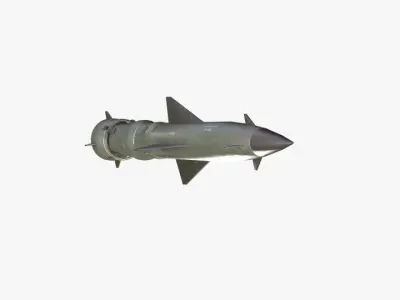 Military Rocket Free 3D model