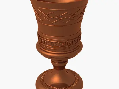 Metal Goblet 3D model buy