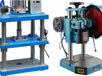 Compact Mini Punch Press Machine for Sheet Metal and  Forming 3D model