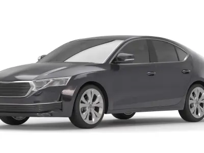 Generic Sedan 07 3D model