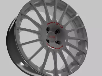 OZ-SUPERTURISMO-WRC Free low-poly 3D model