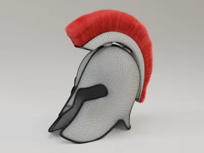Spartan Helmet 3D model