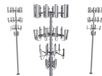 Cell Phone Tower 3D model purchase