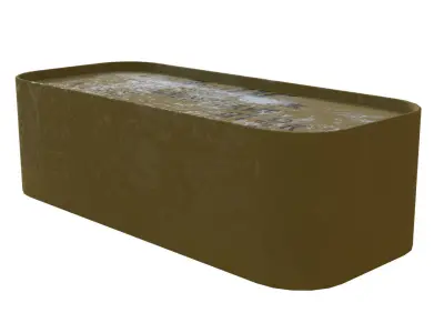 Low-poly ammo box Low-poly 3D model