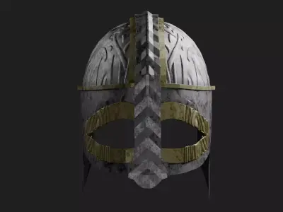 Viking helmet 3D model by Utku-E