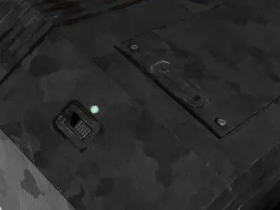 Sci-fi Military Binoculars - PBR Game Ready model Low-poly 3D model