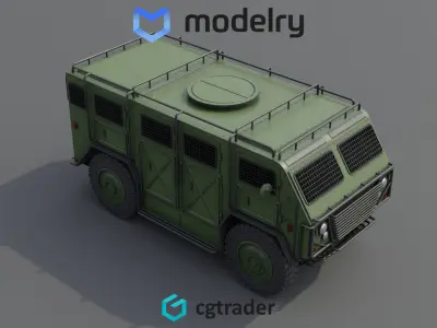 Military JLTV 3D model