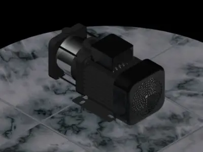 water pump Free 3D model by thys1