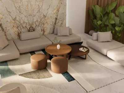 Millio Coffee Table Free 3D model