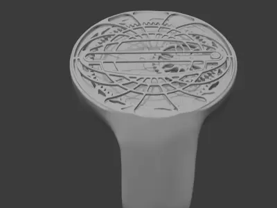 Gear Ring 3D print model