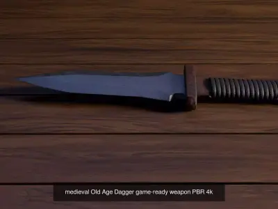  medieval fantasy old age weapon pack game ready PBR4k