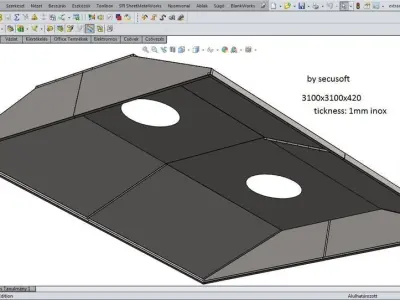 extractor hood Free 3D model