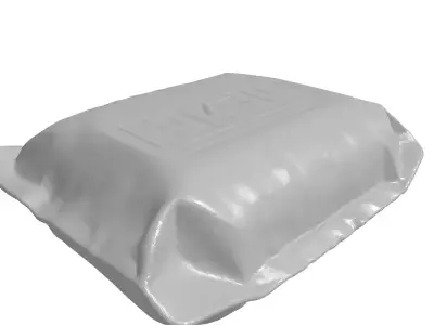 Futuristic Space Ration Pouch 3D model