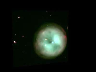 Owl Nebula 3D model