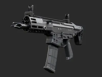CZ Bren 3  Low-poly 3D model