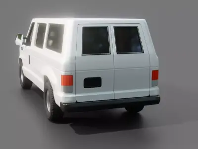 Generic Passanger Van 3D model