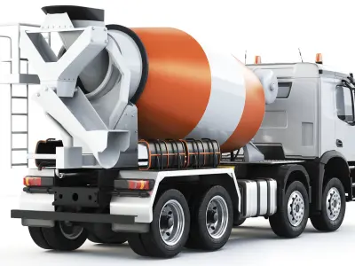 Mercedes-Benz Arocs 3540 Concrete Mixer 2022 3D model