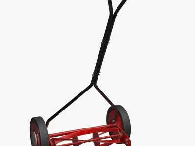 Reel Mower 3D model