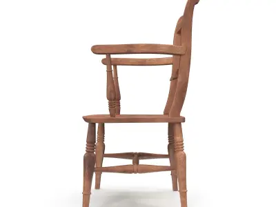 R128556 Antique Chair Free 3D model