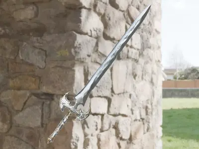 SwordV1 Pack Low-poly 3D model