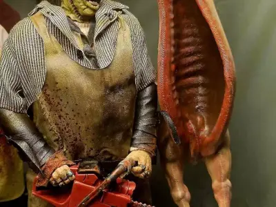 Beef Carcass for Horror Dioramas ex Predator and Leatherface 3D print model