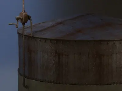 Industrial Era - rusty deposit 3D model