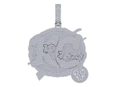 Kid Krazy Pendent 3D print model